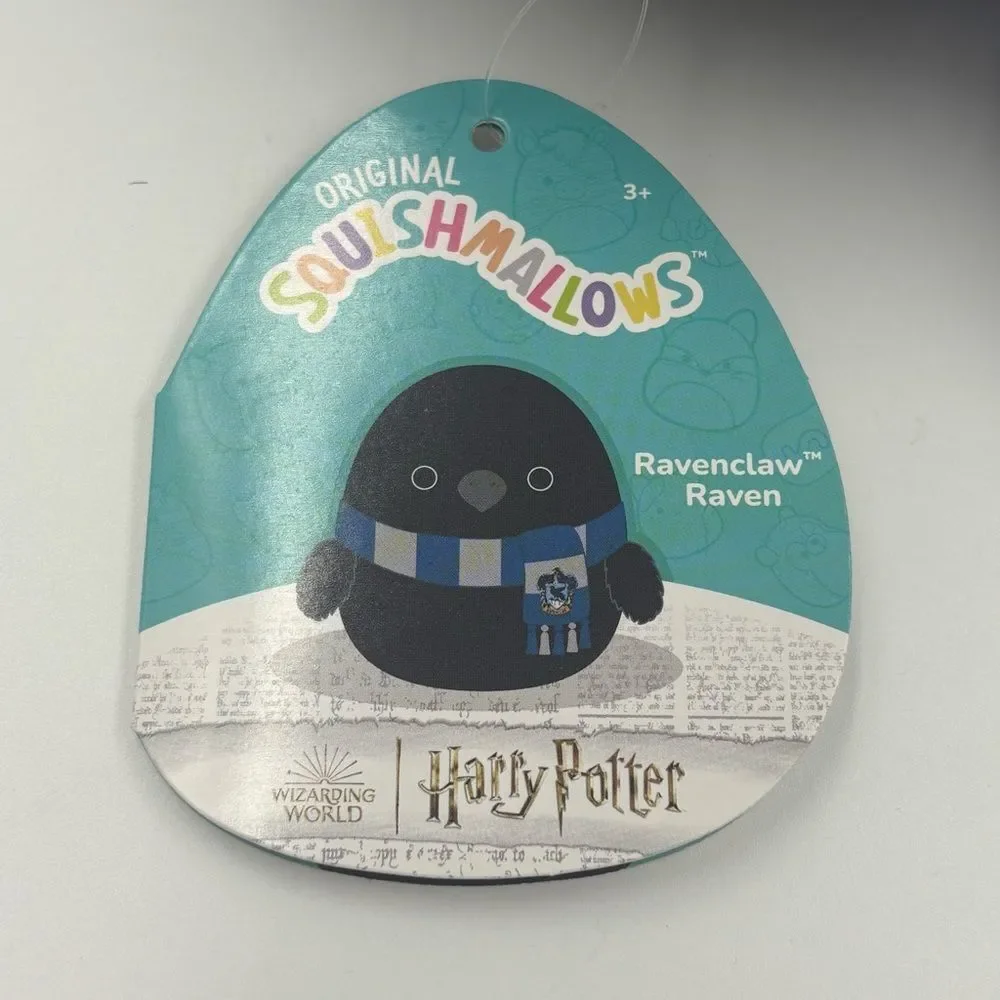 NWT Squishmallows Harry Potter Ravenclaw Hogwarts‎ House Raven